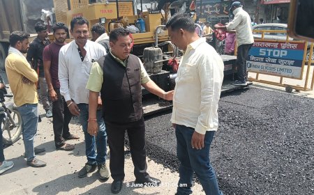 काशीपुर-रामनगर रोड का काम शुरू, 16.81 करोड़ की लागत से मिली बड़ी राहत - महापौर दीपक बाली ने किया उद्घाटन