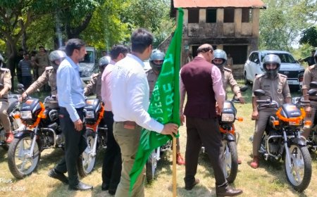 वन और वन्यजीव अपराधों पर लगेगी लगाम: कॉर्बेट में सघन गश्त और त्वरित कार्रवाई के लिए बेड़े में शामिल हुईं 10 नई मोटरसाइकिलें