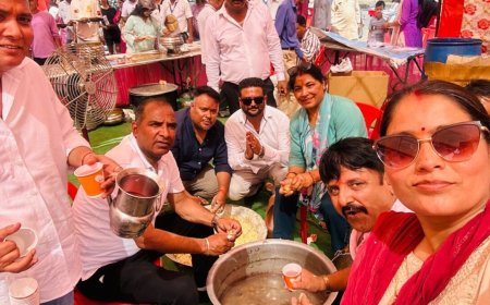 उत्तराखंड: नीम करौली बाबा के भंडारे में श्रद्धालुओं का उमड़ा सैलाब - प्रसाद ग्रहण करने पहुंचे हजारों devotees
