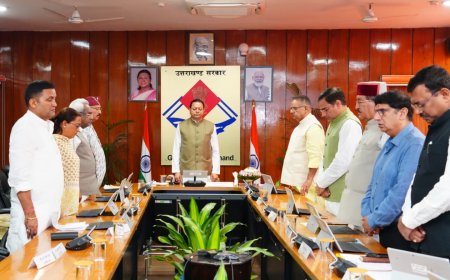 उत्तराखंड कैबिनेट ने पूर्व सीएम खंडूड़ी और पद्मश्री जसपाल राणा के निधन पर श्रद्धांजलि दी