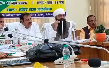 काठगोदाम: कृषि विभागों की महत्वपूर्ण बैठक में किसानों की समस्याओं पर चर्चा