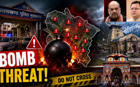 उत्तराखंड में बम धमकियों का आतंक: सीएम धामी और धार्मिक स्थलों को मिली धमकी