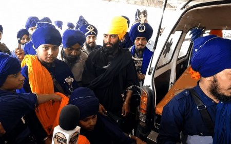 जेल से रिहा निहंगों का स्वागत समारोह: बाबा जसदीप सिंह पर हमले की कोशिश
