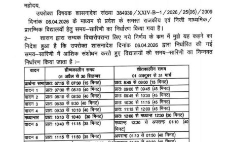 देहरादून में स्कूल खुलने का नया TIME TABLE, सभी को मिलेगी राहत