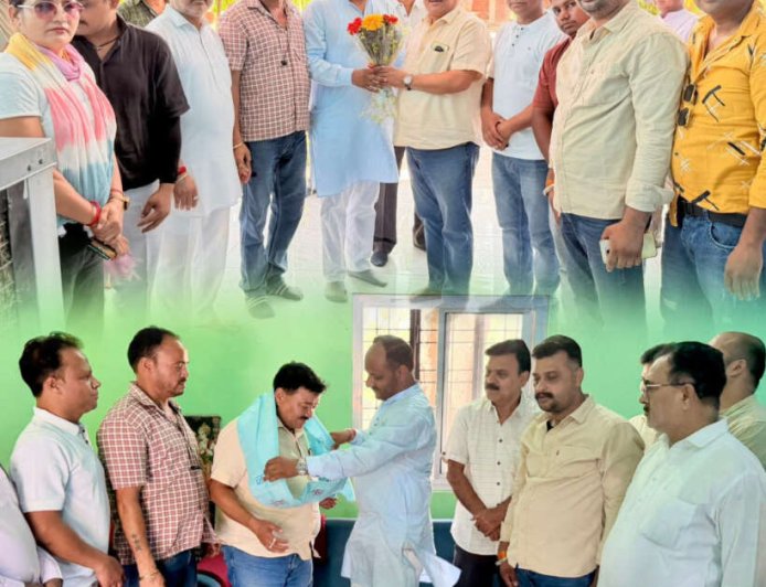 लालकुआं व्यापार मंडल की नई टीम को भव्य सम्मान, दीपेंद्र कोश्यारी का स्नेहिल आशीर्वाद