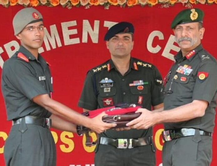 क्लेमेंट टाउन में 59 ऑफिसर कैडेट्स के अकाउट्रमेंट समारोह का आयोजन