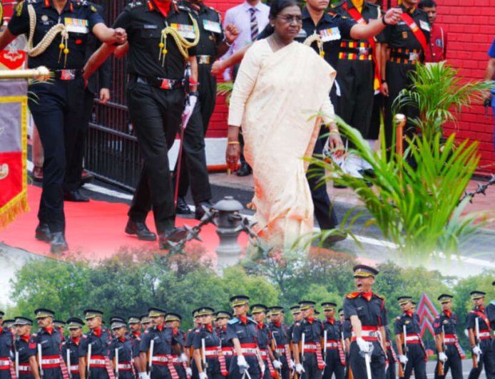 देहरादून: 481 भारतीय और 34 विदेशी कैडेट बने सैन्य अधिकारी, 9 महिला कैडेटों ने रचा अनुकरणीय इतिहास