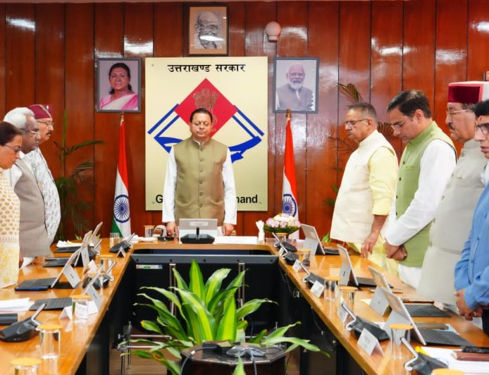 धामी मंत्रिमंडल बैठक में खंडूड़ी और जसपाल राणा को श्रद्धांजलि, समग्रता में लिए गए एक दर्जन से अधिक निर्णय