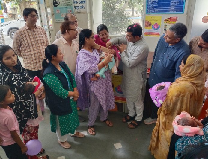राष्ट्रीय पल्स पोलियो अभियान-2026: रुद्रपुर में शुभारंभ, नौ जोनों में टीकाकरण का आयोजन