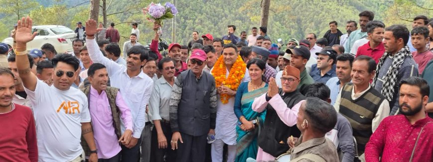 ओखलकांडा में मंत्री राम सिंह कैड़ा का ऐतिहासिक कदम: ₹78 लाख में सड़क डामरीकरण की शुरूआत