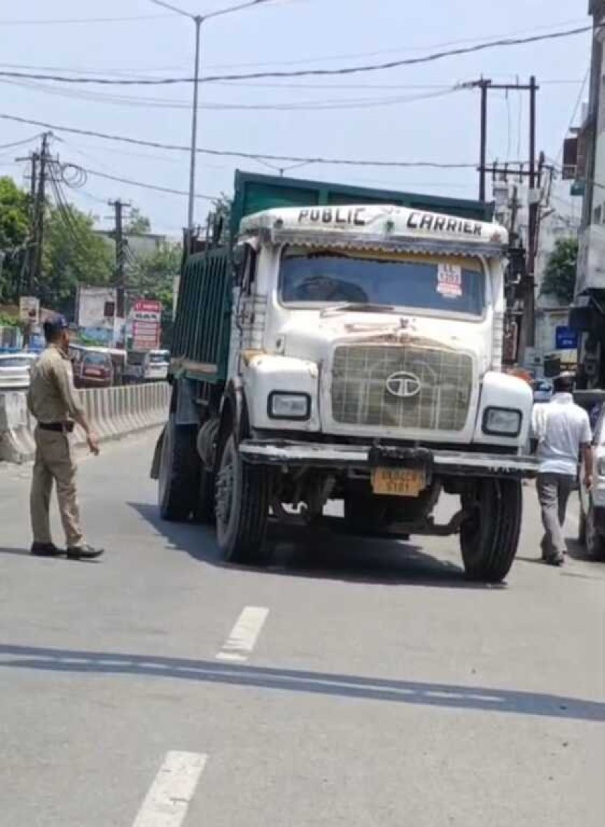 लालकुआं में DM के आदेश पर RTO ने की बड़ी छापेमारी, अवैध खनन वाहनों का भंडाफोड़