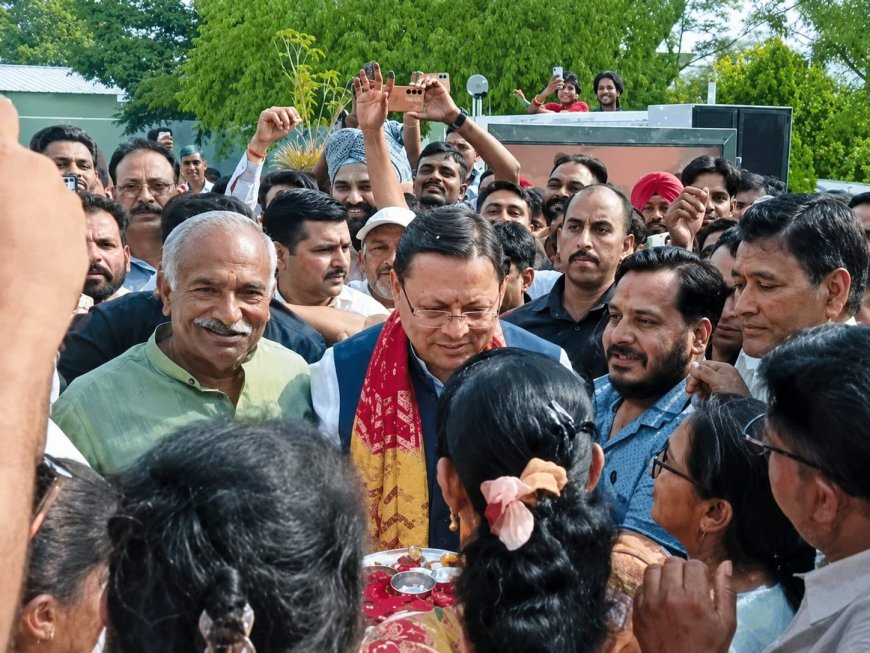 धामी-पांडे की मुलाकात ने बढ़ाई सियासी हलचल, बंद कमरे में हुई चर्चा पर अटकलें तेज