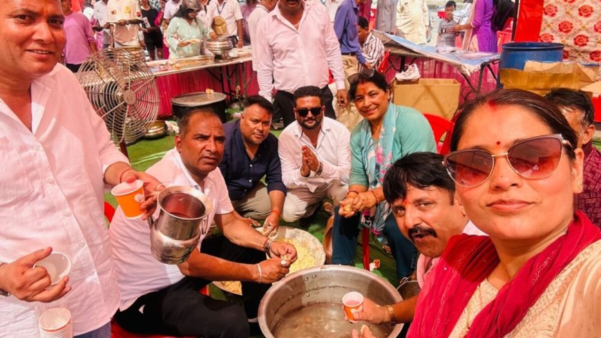 उत्तराखंड: नीम करौली बाबा के भंडारे में श्रद्धालुओं का उमड़ा सैलाब - प्रसाद ग्रहण करने पहुंचे हजारों devotees