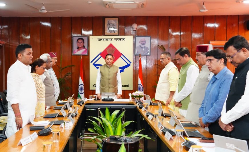 उत्तराखंड कैबिनेट ने पूर्व सीएम खंडूड़ी और पद्मश्री जसपाल राणा के निधन पर श्रद्धांजलि दी