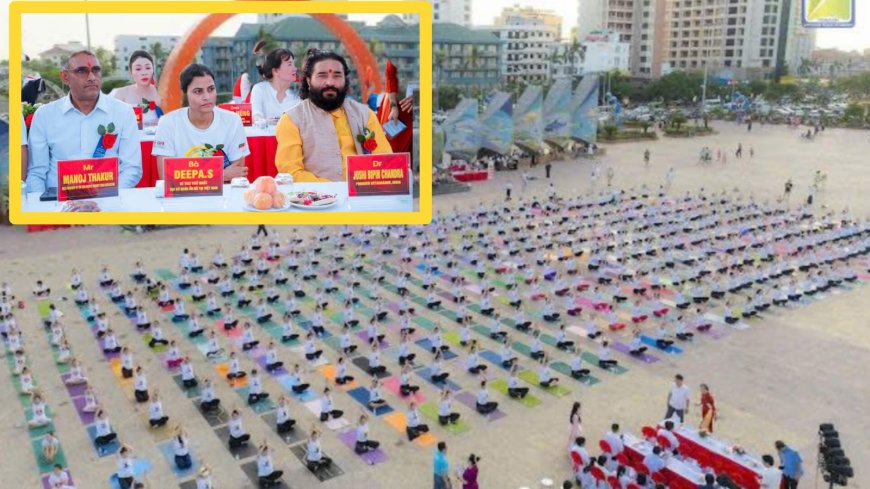 विश्व शांति और मानव एकता का संदेश फैलाते योगाचार्य डॉ. बिपिन जोशी का अभियान, देहरादून से वियतनाम और कंबोडिया तक