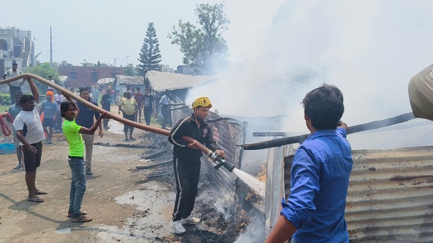हल्द्वानी में फायर फाइटर्स ने किया बड़ा काम, आग पर समय रहते पाया काबू!