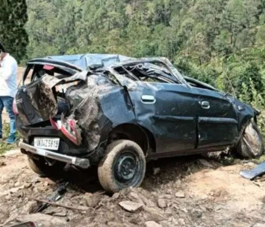 उत्तराखंड: सड़क दुर्घटना में चार लोगों की मौत, दो घायल