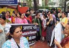 अंकिता भंडारी मामले में आंदोलनकारियों की सीबीआई कार्यालय तालाबंदी, पुलिस ने किए बैरिकेडिंग के उपाय