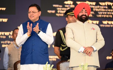 *राज्यपाल एवं मुख्यमंत्री ने देहरादून जनपद को ₹219.29 करोड़ की 51 विकास योजनाओं की दी सौगात*