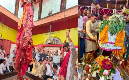 उत्तरकाशी में सीएम धामी के मुख्यसेवक के रूप में 5 वर्ष पूर्ण होने पर श्री काशी विश्वनाथ मंदिर में की विशेष पूजा-अर्चना और मंगलकामना