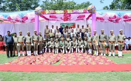 कार्बेट टाइगर रिजर्व: कालागढ़ में वन आरक्षी प्रशिक्षण 2026 का भव्य दीक्षान्त समारोह, अनिल चंद्र शाह बने टॉपर
