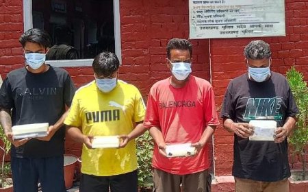 हरिद्वार में चार युवकों से पकड़ी गई ₹84,500 की जाली करेंसी, पंजाब से लाए थे नकली नोट