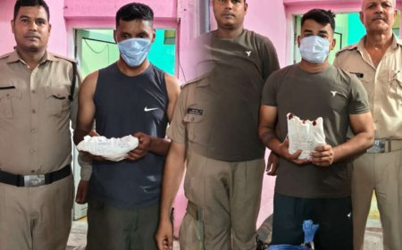 बड़ी खबर(बिंदुखत्ता) नशे के खिलाफ बड़ी कार्रवाई,चरस शराब के साथ दो गिरफ्तार।।
