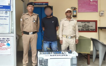 चमोली पुलिस ने सोलर प्लांट से 3.50 लाख का इन्वर्टर चोरी करने वाले आरोपी को किया गिरफ्तार