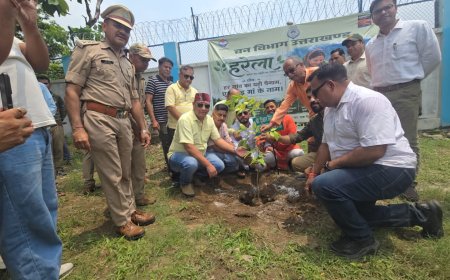 हर गाँव का यही पैगाम: एक पेड़ माँ के नाम - कार्बेट टाइगर रिजर्व और PNG PG कॉलेज में हरेला पर्व 2026 मनाया गया