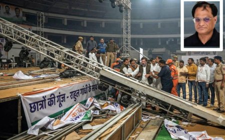 राहुल गांधी की रैली से पहले कांग्रेस के युवा नेता की हादसे में हुई मौत, शोक की लहर