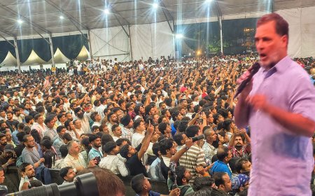 बारिश के बावजूद राहुल गांधी ने देहरादून के स्कूल ग्राउंड में छात्रों से किया संवाद, दी नई उम्मीद