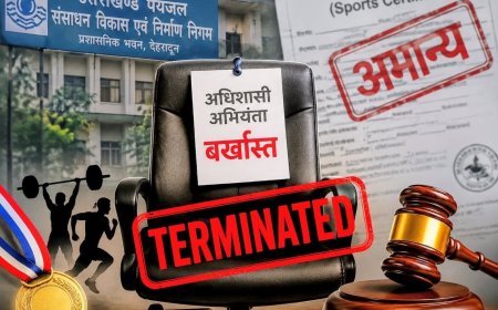 खेल कोटे का रहस्य उजागर: पेयजल निगम के अधिशासी अभियंता बर्खास्त