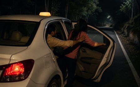 घर से भागकर आई 16 साल की किशोरी से टैक्सी में रेप का प्रयास, कूदकर बचाई जान