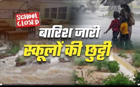 उत्तराखंड में भारी बारिश के कारण जिलाधिकारी ने स्कूल और आंगनबाड़ी केंद्र बंद करने के दिए निर्देश