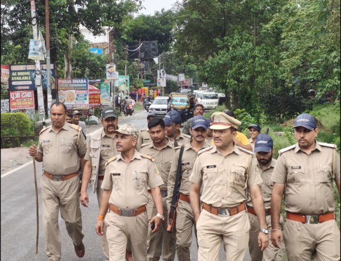 मानसून में वन्यजीव सुरक्षा हेतु कार्बेट टाइगर रिजर्व और पुलिस का साझा प्रयास