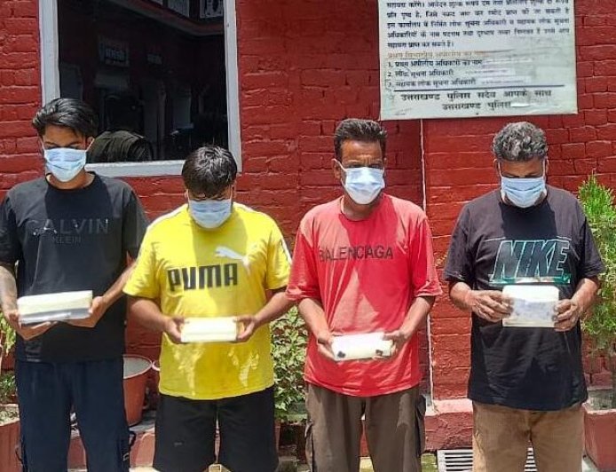 हरिद्वार में चार युवकों से पकड़ी गई ₹84,500 की जाली करेंसी, पंजाब से लाए थे नकली नोट