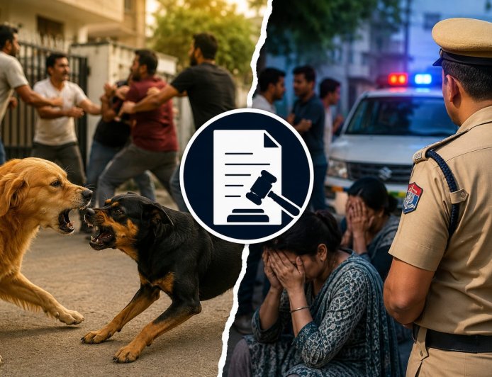 कुत्तों के विवाद में दरोगा के परिवार पर क्रॉस एफआईआर, दोनों पक्षों में मुकदमे का सिलसिला जारी