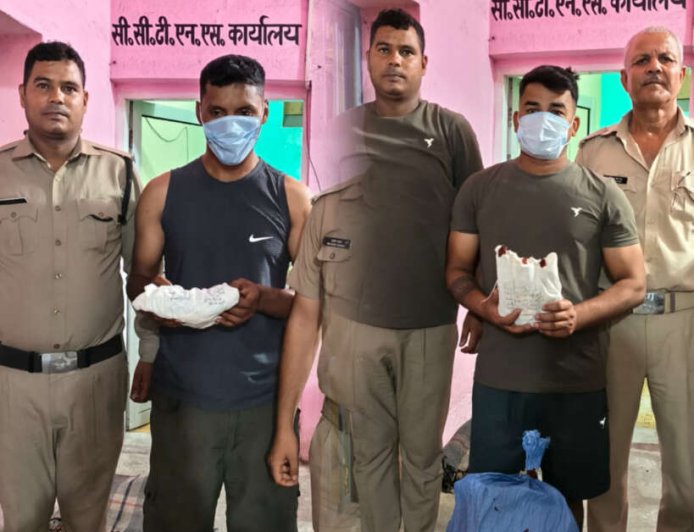 बिंदुखत्ता में नशे के खिलाफ बड़ी कारवाई: चरस और शराब तस्कर गिरफ्तार
