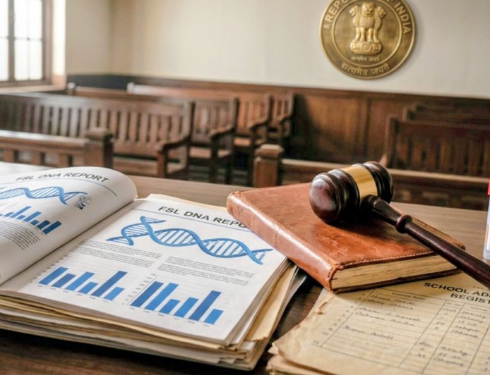 बालिका से दरिंदगी का मामला: सैनेटरी पैड से मिला DNA, आरोपी को 20 साल की सजा