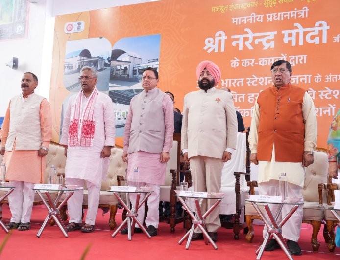 हर्रावाला रेलवे स्टेशन का कायाकल्प: ₹19 करोड़ में हुआ पुनर्विकास, सीएम धामी ने कहा- उत्तराखंड को मिला ₹4,769 करोड़ का रेल बजट