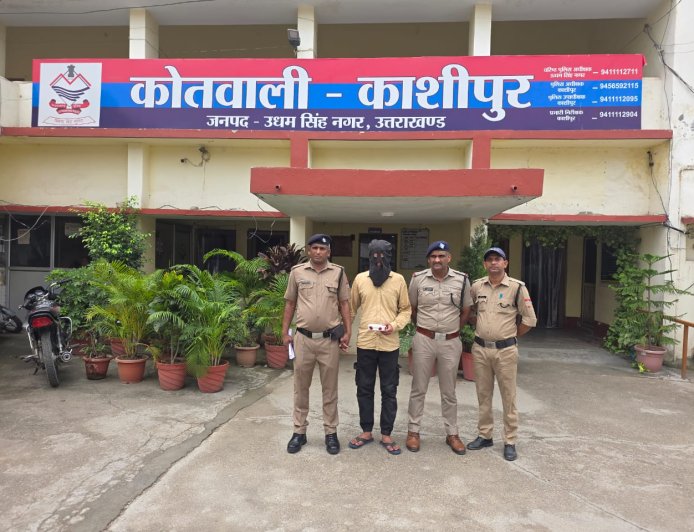 काशीपुर पुलिस ने नशे पर कसी नकेल: 4.29 ग्राम स्मैक के साथ एक आरोपी को पकड़ा