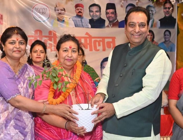 भाजपा महिला मोर्चा ने 39 विधानसभा क्षेत्रों में 3,220 लखपति दीदियों का भव्य सम्मान सम्मेलन आयोजित किया