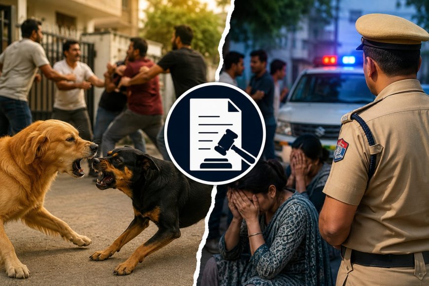 कुत्तों के विवाद में दरोगा के परिवार पर क्रॉस एफआईआर, दोनों पक्षों में मुकदमे का सिलसिला जारी