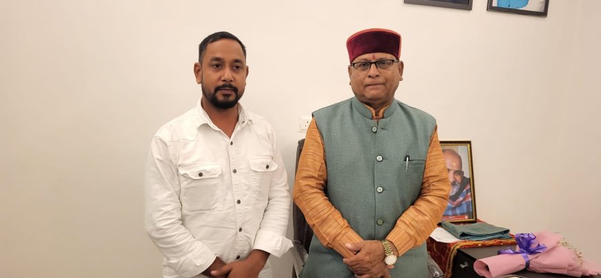 रामनगर के विकास और समस्याओं पर खजान दास से मिले राहुल सिंह दरम्वाल, मिली तुरंत समाधान की उम्मीद