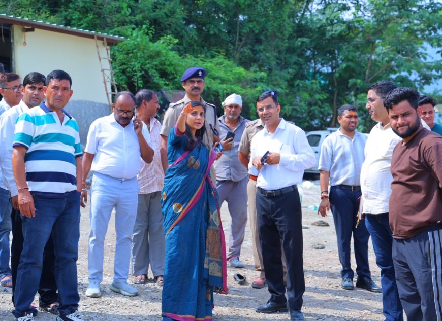 जिलाधिकारी ने कांवड़ यात्रा क्षेत्र का किया संपूर्ण निरीक्षण, सुरक्षा एवं स्वच्छता व्यवस्थाओं का लिया जायजा