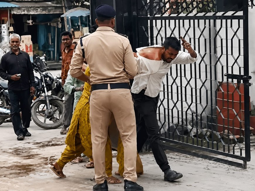 युवती ने शादी से इनकार पर प्रेमी को चप्पलों से पीटा, हाई-वोल्टेज नाटक को देखकर रह गए लोग हैरान