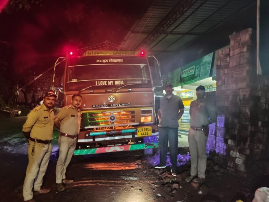 हल्द्वानी में ट्रक के अंदर छिपाई गई लीसा, वन विभाग ने की बड़ी कार्रवाई