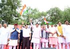 मुख्यमंत्री पुष्कर धामी ने हर घर तिरंगा यात्रा में दिया संदेश