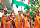 वंदे मातरम् की 150वीं वर्षगांठ पर मातृशक्ति की भव्य तिरंगा यात्रा