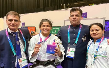 उत्तराखंड की उन्नति शर्मा का बेहतरीन प्रदर्शन, जूडो में कांस्य पदक जीता